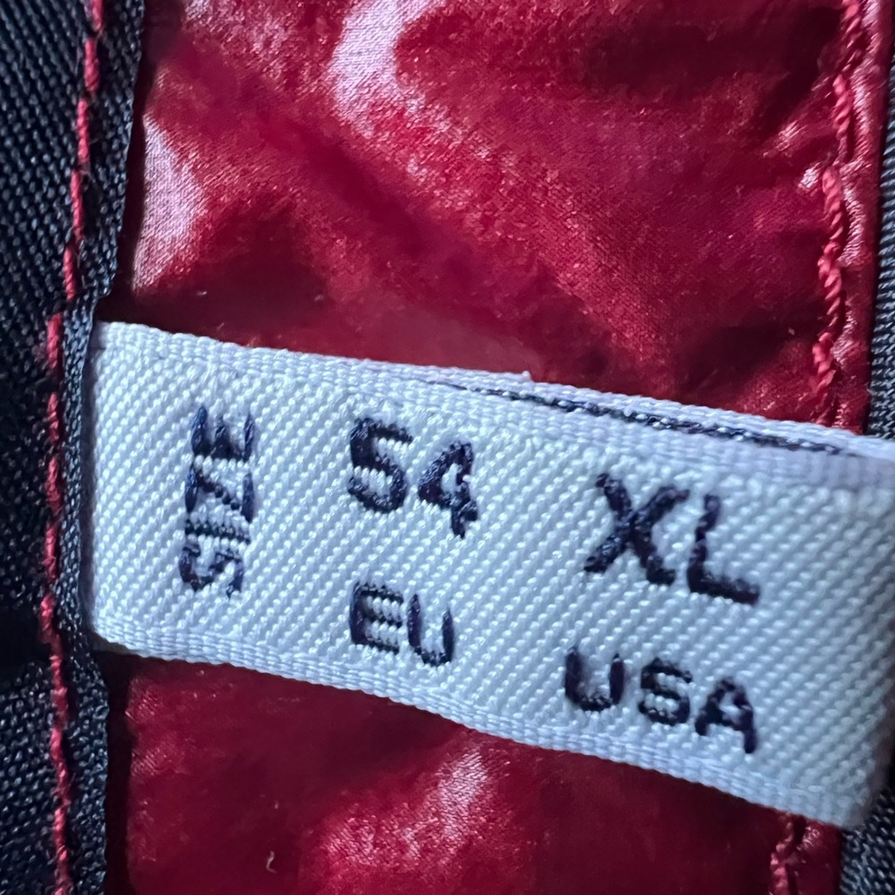 Armani Jeans Red Quilted Jacket - Picture 5 of 7